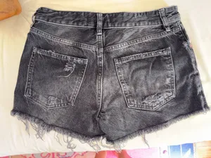 Free People Jean Shorts thumbnail 2