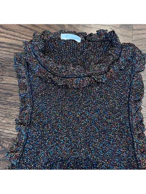$78 Free People All That Glitters Bodysuit L thumbnail 3