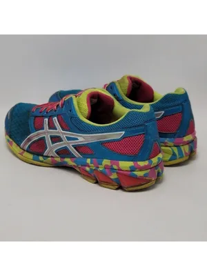 Women's Asics Gel Frantic 7 Athletic Sneakers Running Shoes Size 10 Blue Pink thumbnail 12