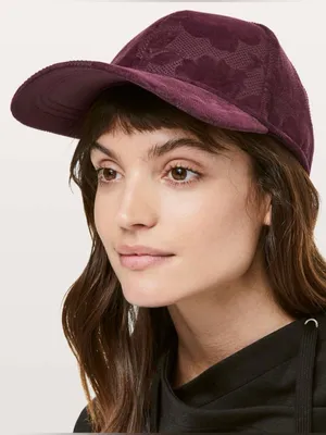 Lululemon Baller Hat *Flocked in Dark Adobe / Black Reflective thumbnail 1