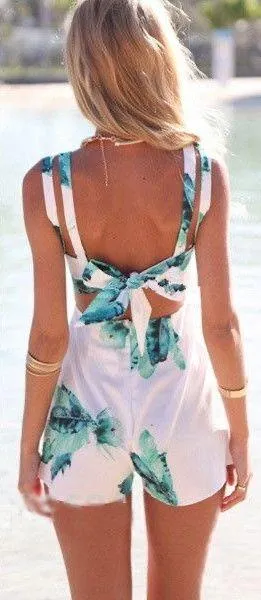 Romper Boutique Floral Blue thumbnail 2