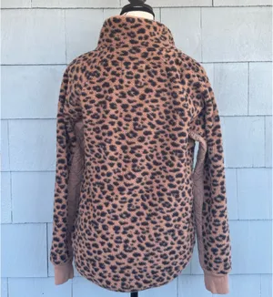 Abercrombie & Fitch Asymmetrical Snap Up Fleece Jacket thumbnail 5