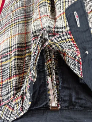 Free People Retro Plaid Pants Size 0 thumbnail 8