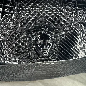 Versace Black Vanitas Medusa Patent Leather Shoulder Bag thumbnail 7