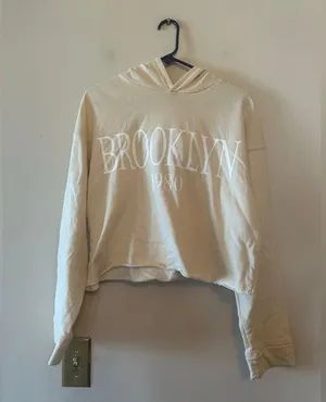 Women’s Zara Brooklyn hoodie pullover S thumbnail 1