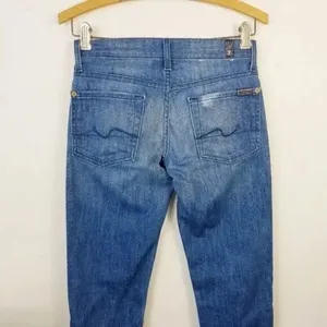 7 FOR ALL‎ MANKIND Roxanne Skinny Slim Jeans 24 thumbnail 3
