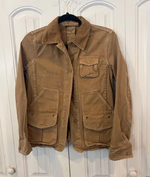 J. Crew tan jacket size petite small thumbnail 1