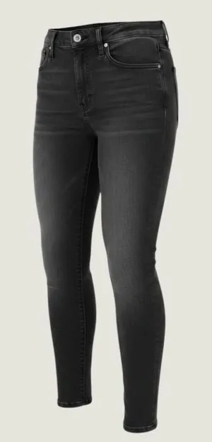 73 | Madewell Roadtripper High‎ Rise Skinny Jeans Black Womens 31T thumbnail 1