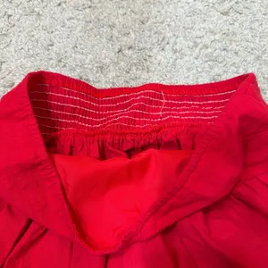 red flowy tube top thumbnail 3