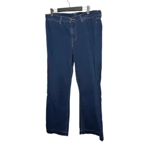 J Brand Jeans Malik Mid Rise Wide Leg Dark Wash Lightweight Jeans Size 31 thumbnail 3