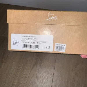 CL Hot Chick Alta 120 mm Open-toe pumps - Patent calf leather - Blush - Women thumbnail 9
