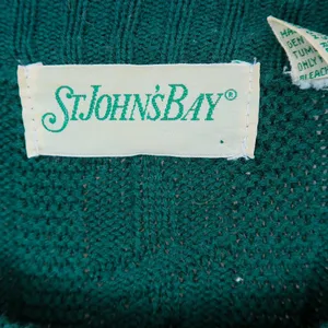 St. John's Bay Vintage 90s Green Mountain Elk Winter Sweater thumbnail 8