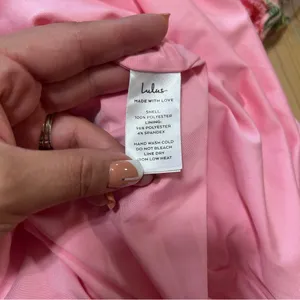 Lulus Blooming For Love Pink Floral Embroidered Midi Dress thumbnail 11