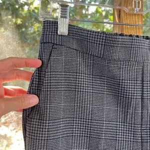 Banana Republic Factory Women's High Rise Hayden Pant Navy Plaid Size 2. NEW! thumbnail 4