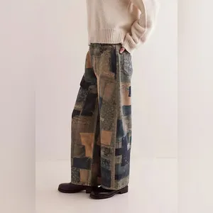 Free people Illusions Printed Relaxed Jeans thumbnail 4