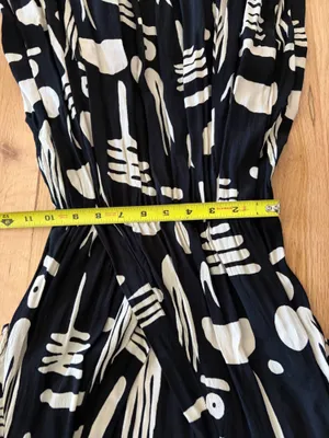 Bel Kazan La Vie En Rose Dress black Ledo novelty abstract print medium maxi thumbnail 7