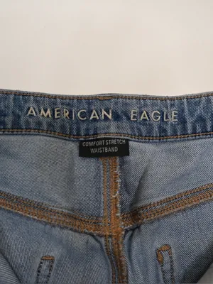 American Eagle Women's 8 Busted Knee Mom Jean thumbnail 9