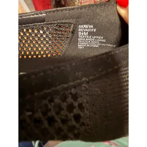 Anne Klein Akreva Black‎ Mesh iflex Kitten Heel Pointed Toe Pumps Mens 9.5M thumbnail 4