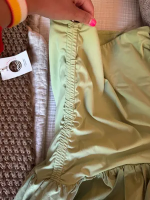 Anthropologie Mare Mare Strapless drop waist midi dress thumbnail 11