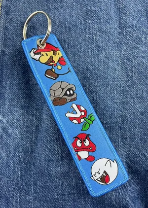 Mario 5 Inch Keychain Multiple thumbnail 1