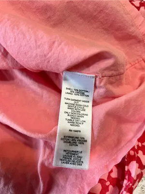 Vineyard Vines Pink & Red Geometric V-Neck Dress Size Small Preppy Vacation thumbnail 8