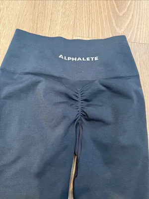 Alphalete Amplify Legging Scrunch Blue Size XS thumbnail 4