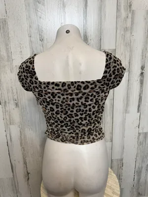 Cheetah Crop Top Multi Size M thumbnail 5