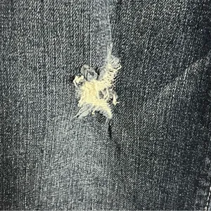 Women's Bull Head Laguna Bootcut Jeans‎ Distressed Dark Wash Size 5 Short thumbnail 3