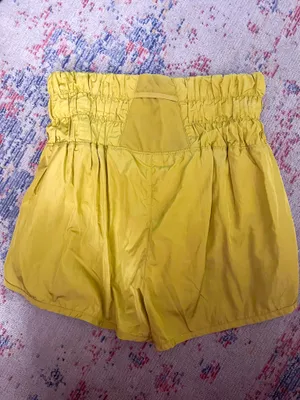 The Way Free People Home Shorts Sparkling Citrus thumbnail 3
