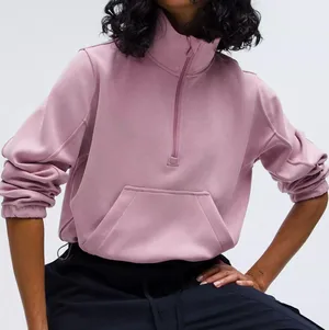 Lululemon Brushed Softstreme Half Zip thumbnail 1