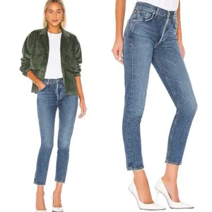 Agolde Jamie High Rise Classic Jeans Blithe Size 23 thumbnail 14