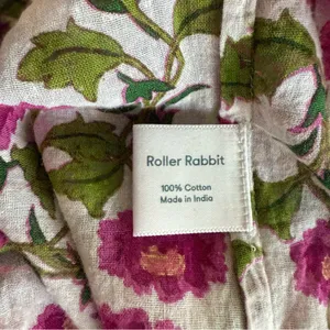 Roller Rabbit Dakini Floral Ziva Tunic‎ Swim Cover up Size Medium thumbnail 7