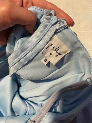 Polly Blue Dress thumbnail 5
