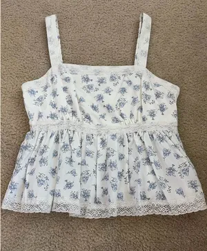 Celebrity Pink Babydoll tank top thumbnail 1