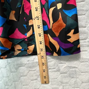 Show Me Your Mumu Puff Sleeve Mini Dress S Abstract Print Ruffle Hem Party‎ thumbnail 7