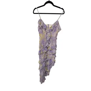 Elliatt Aveline Ruffle Asymmetric Gown New with Tags Size Small thumbnail 5