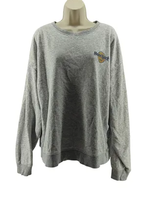 Hard Rock Cafe Back Panel Pullover Sweat Shirt Medium thumbnail 1