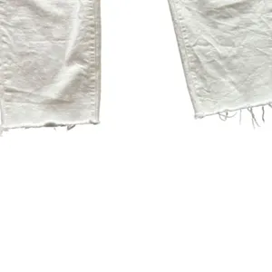 Madewell the high-rise slim crop boyfriend Jeans size 35 White Spring Summer thumbnail 8