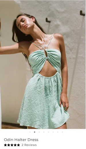 Sabo Skirt Odin Halter Dress thumbnail 1