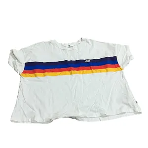 Vans Women's Striped Rainee T-Shirt Multicolor Size S Relaxed Fit thumbnail 3