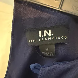 I.N. San Francisco Deep Blue Romper thumbnail 2