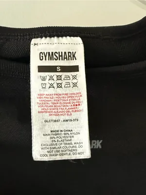 Gymshark Black Long-Sleeve Seamless Crop Top thumbnail 3