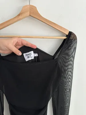 Princess Polly Charvi Mini Dress Black thumbnail 9