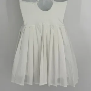 OFFLINE by Aerie Real Me Pleated Tennis Dress Small White Activewear Athleisure thumbnail 11