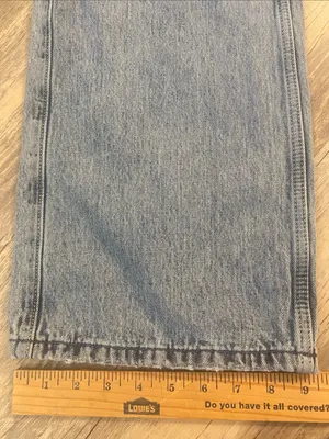 Hollister Low Rise Baggy Jeans Blue Size W26 x L29 thumbnail 6