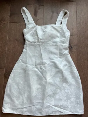 White Lulus Dress Mini thumbnail 1