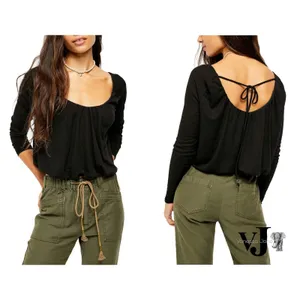 Free People Bondi Blouson Thermal‎ Top Small thumbnail 2