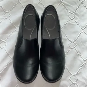 Dansko Linley Slip Resistant Leather Platform Slip-On Shoes(Size 40) thumbnail 10