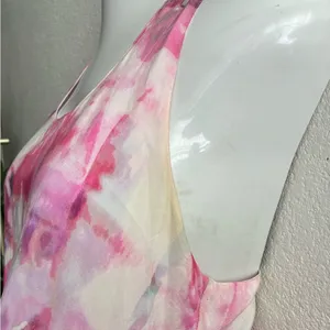 Cynthia Rowley 100% Silk Multicolors Abstract Dress 8 thumbnail 14