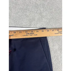tory burch navy leg snap button mini flare crop trouser 6 Pockets Zip Button‎ thumbnail 8